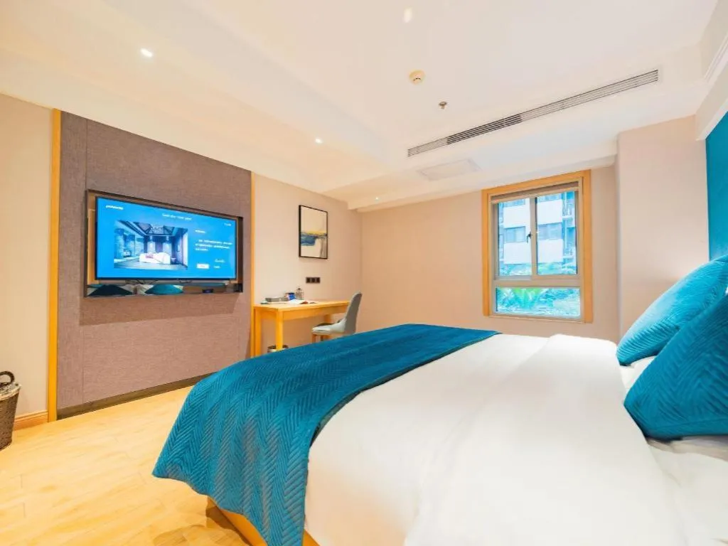 Bed in Xian Katie Eastman Hotel