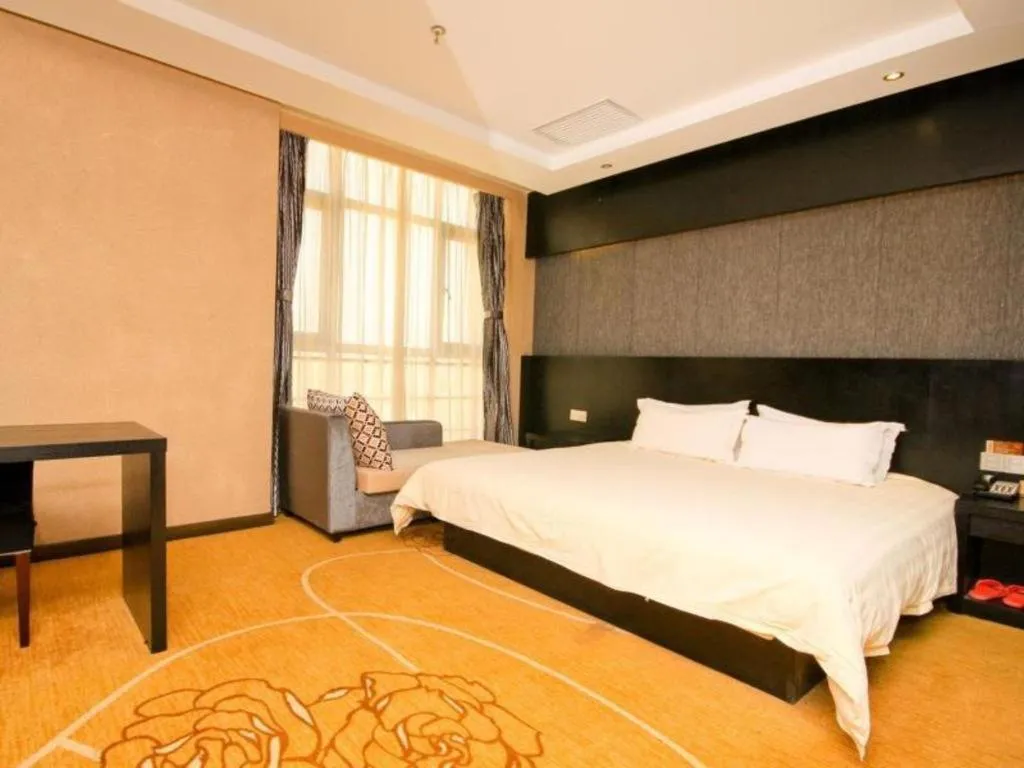 Bed in Xian I-OPAL Hotel