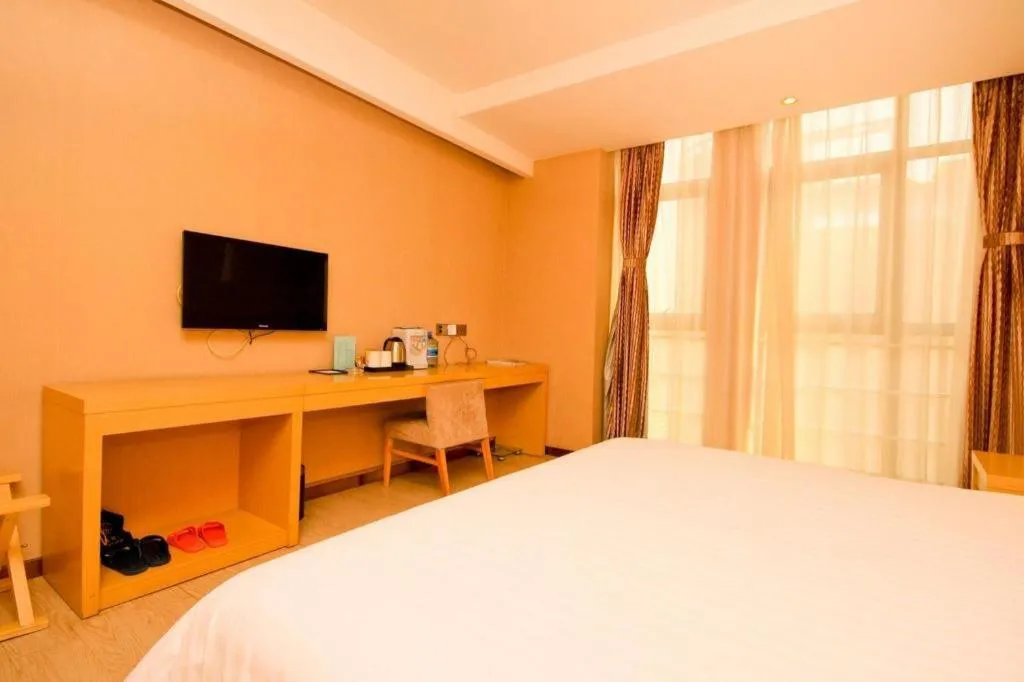 Bed in Xian I-OPAL Hotel