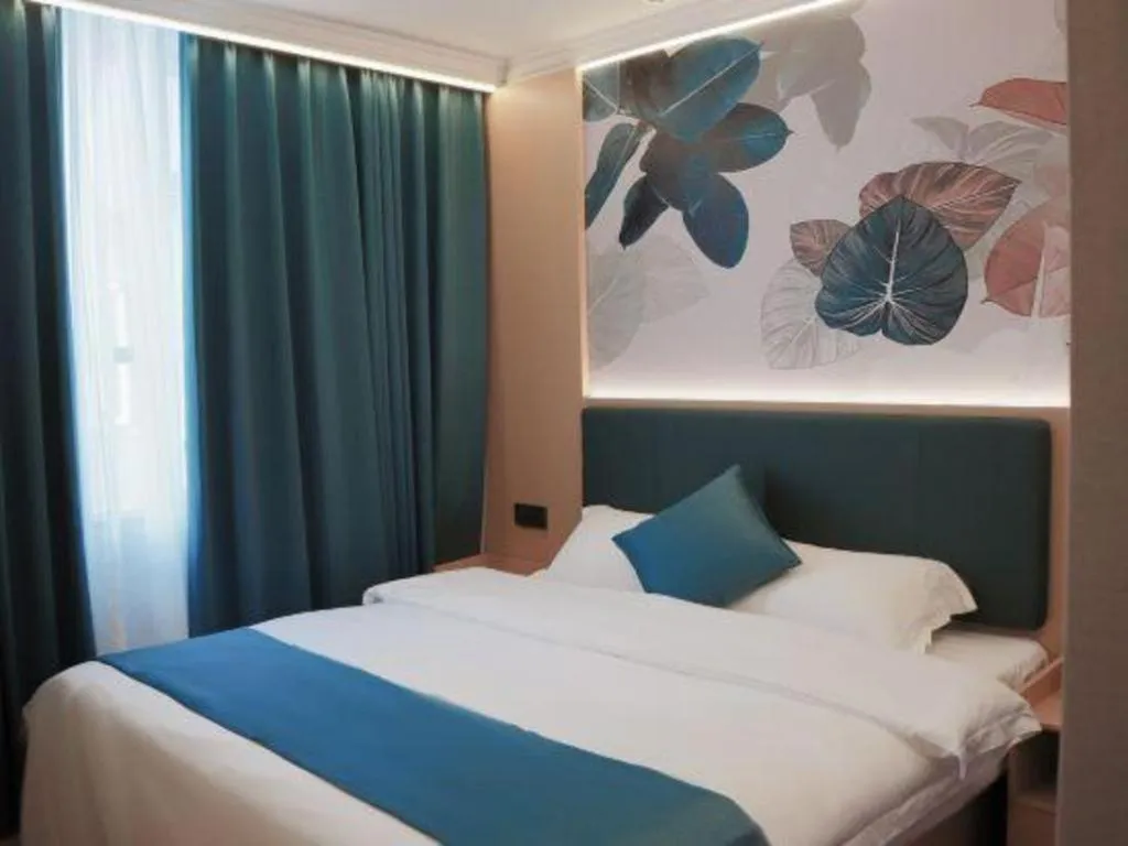 Bed in Jintone Hotel Beiliu Yongan Branch