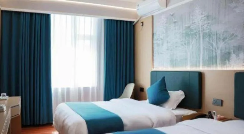 Bed in Jintone Hotel Beiliu Yongan Branch