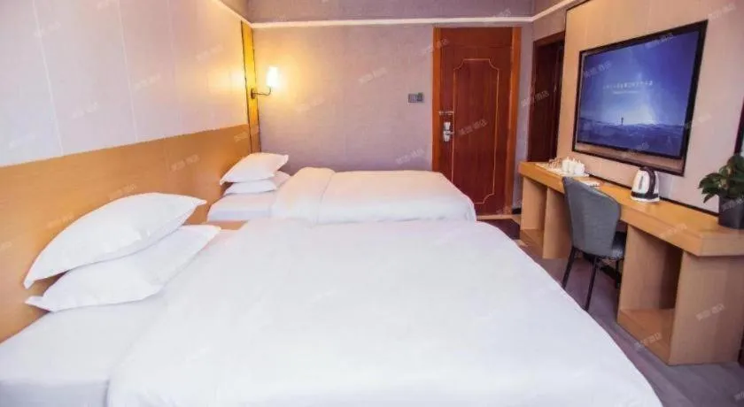 Bed in Jintone Hotel Beiliu Yongan Branch