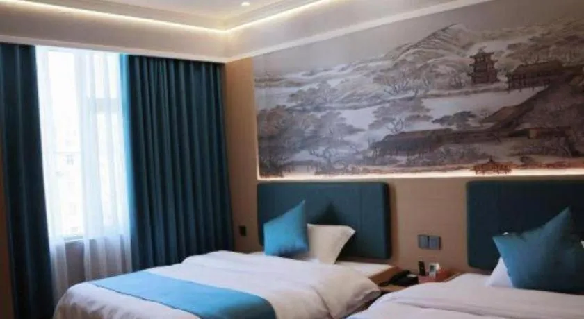 Bed in Jintone Hotel Beiliu Yongan Branch