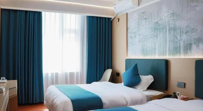 Bed in Jintone Hotel Beiliu Yongan Branch