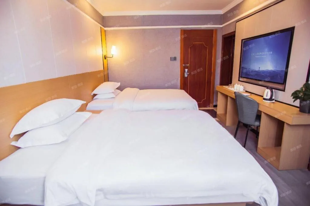 Bed in Jintone Hotel Beiliu Yongan Branch