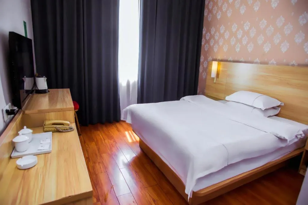 Bed in Jintone Hotel Beiliu Yongan Branch