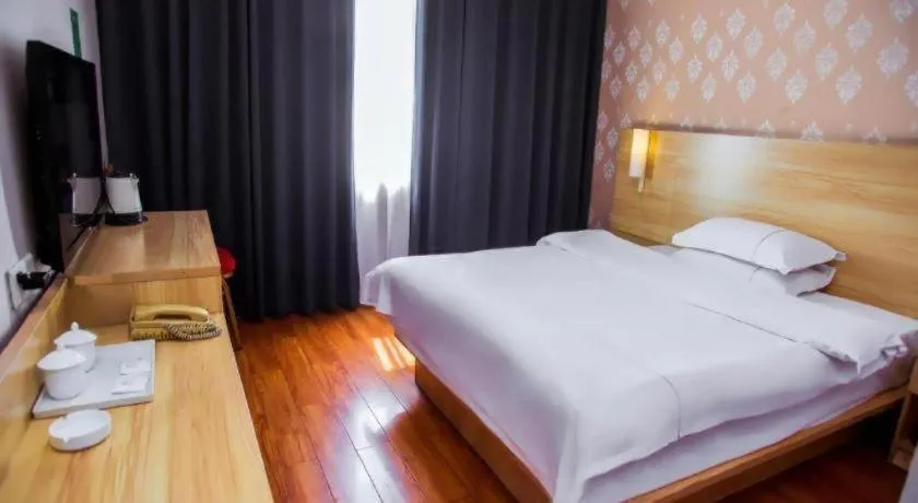 Bed in Jintone Hotel Beiliu Yongan Branch