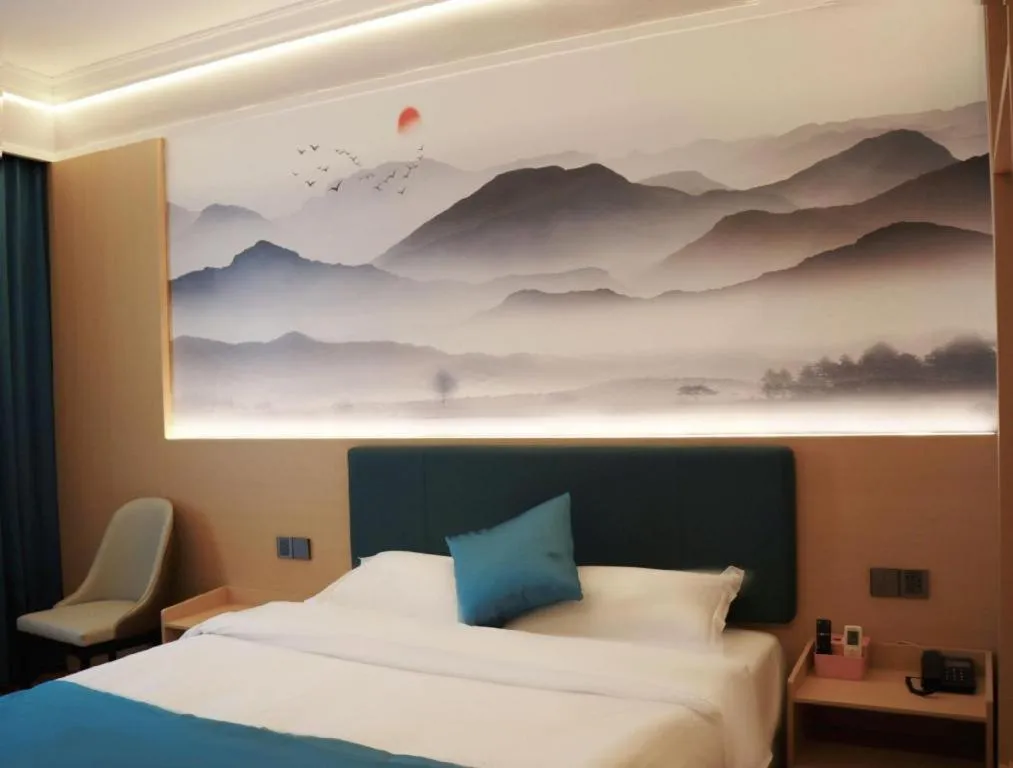 Bed in Jintone Hotel Beiliu Yongan Branch