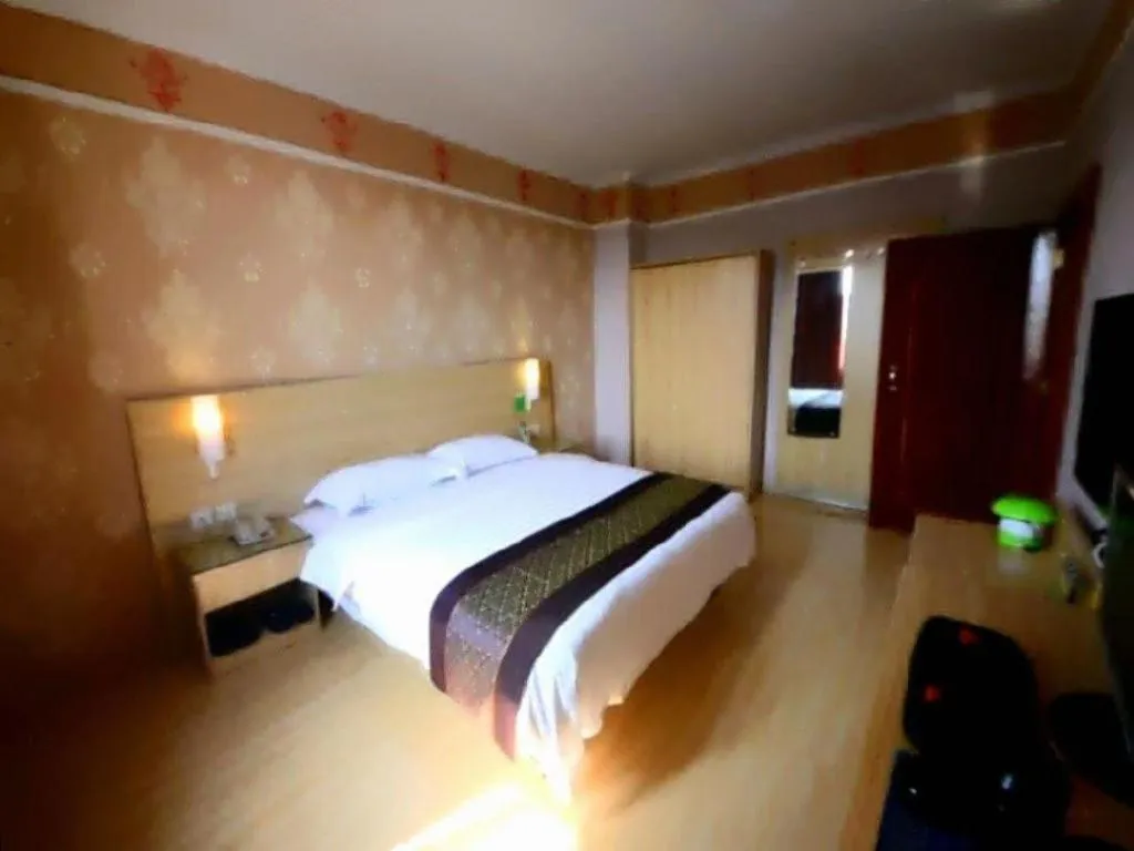 Bed in Jintone Hotel Beiliu Yongan Branch