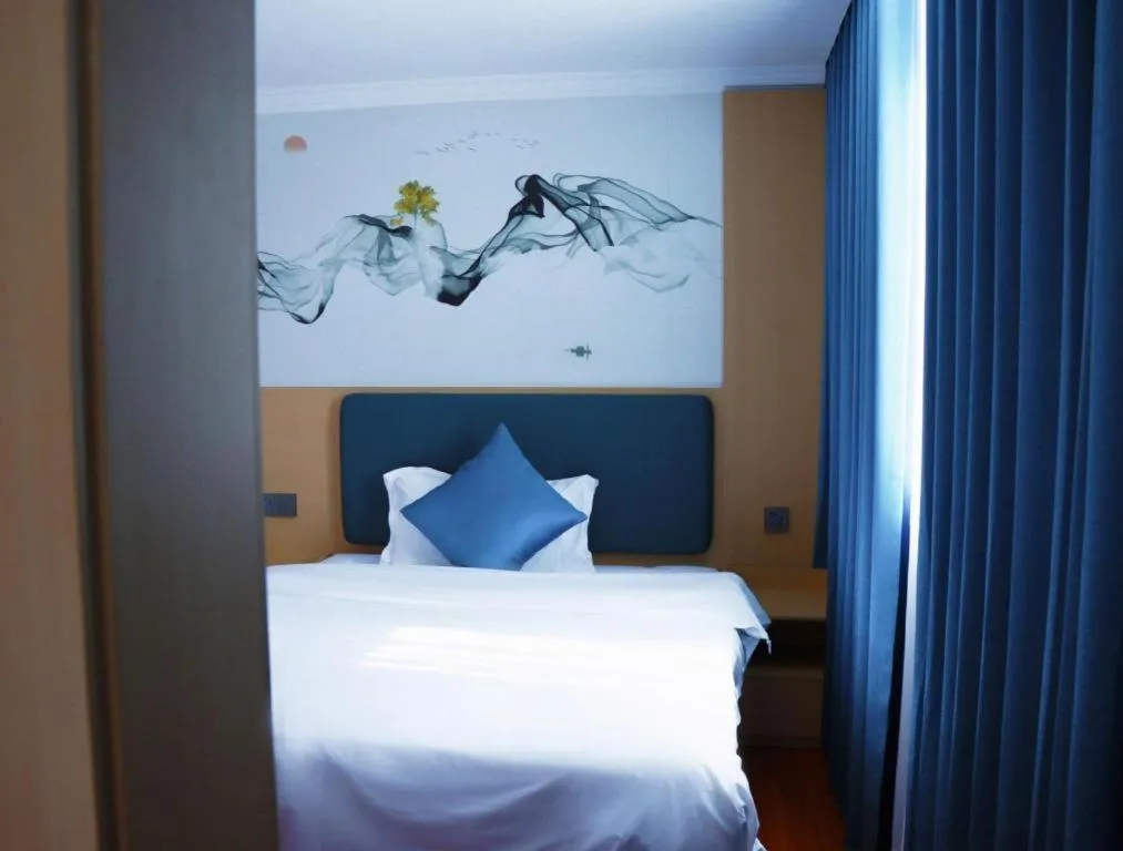 Bed in Jintone Hotel Beiliu Yongan Branch