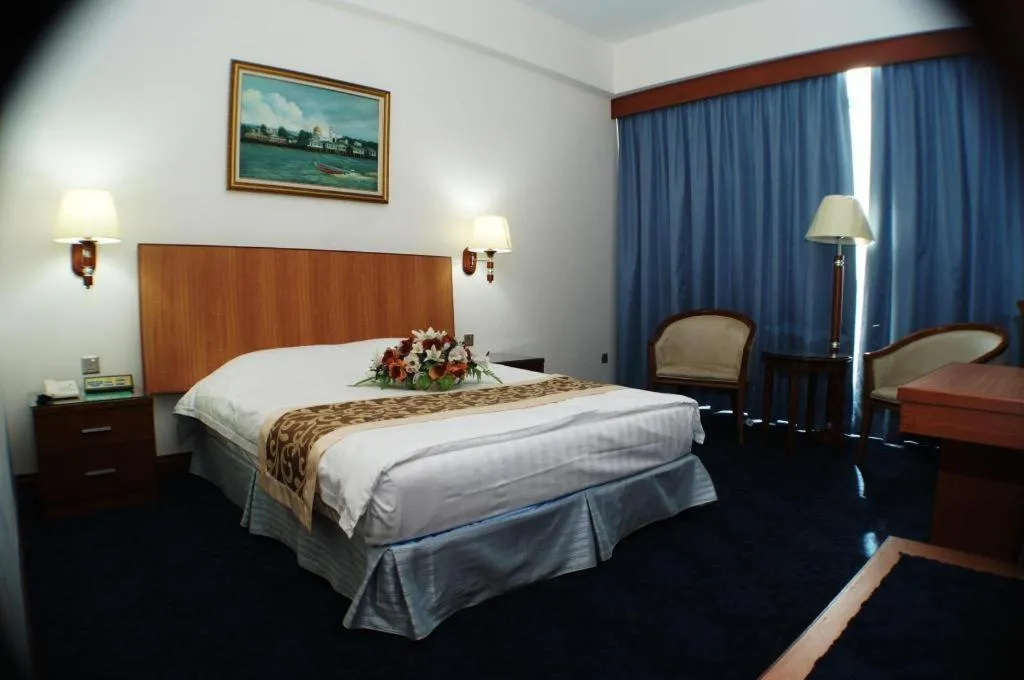Bed in Kiulap Plaza Hotel