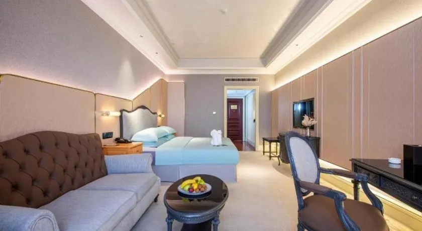 Bed in Zhejiang D.H Hotel