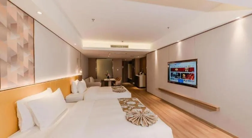 Bed in Chengdu Antai Century Hotel