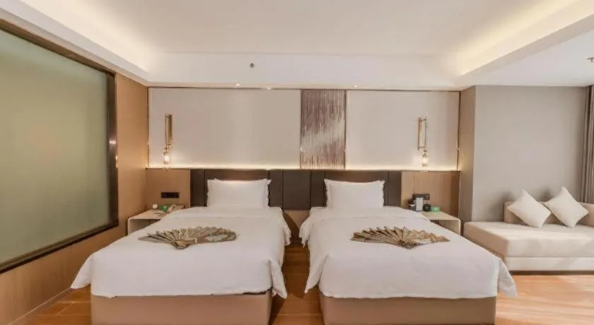 Bed in Chengdu Antai Century Hotel