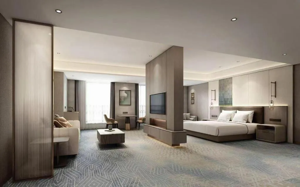 Bed in Chengdu Antai Century Hotel