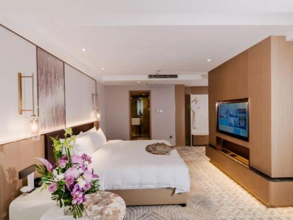 Bed in Chengdu Antai Century Hotel