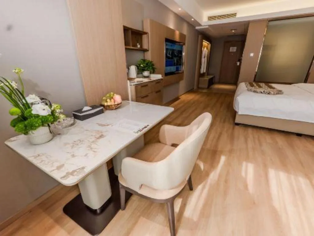 Bed in Chengdu Antai Century Hotel