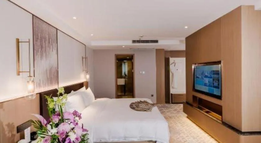 Bed in Chengdu Antai Century Hotel