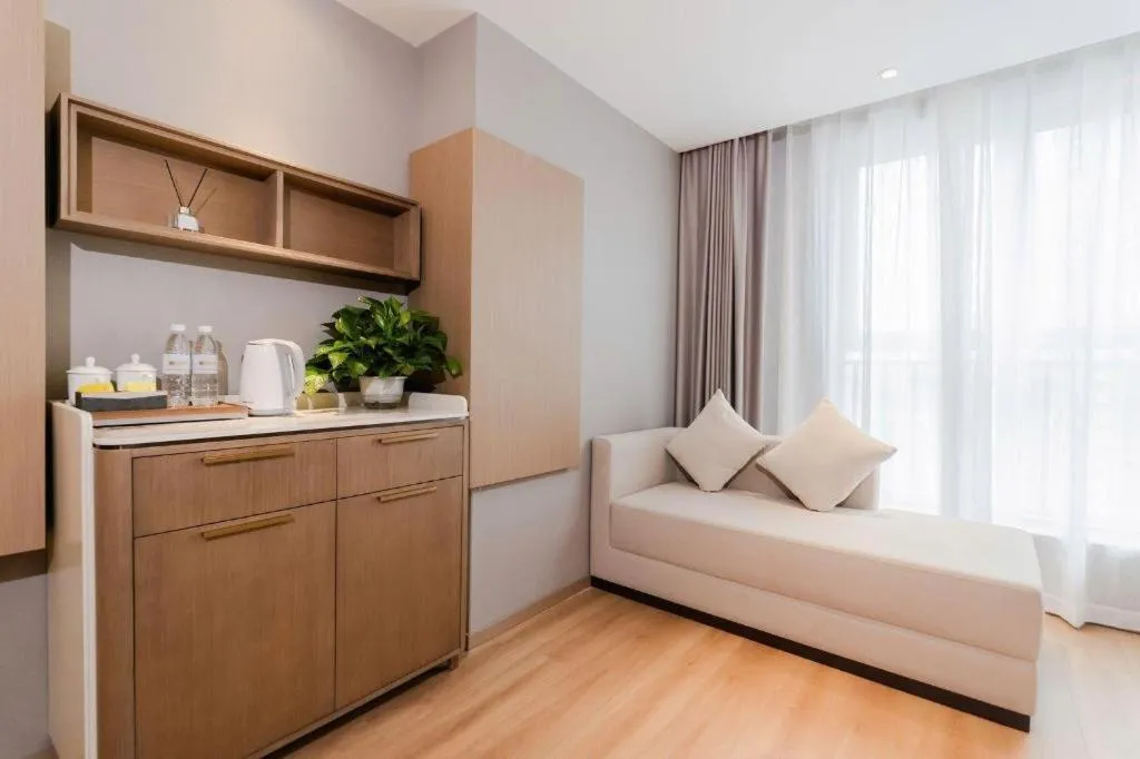 Bed in Chengdu Antai Century Hotel