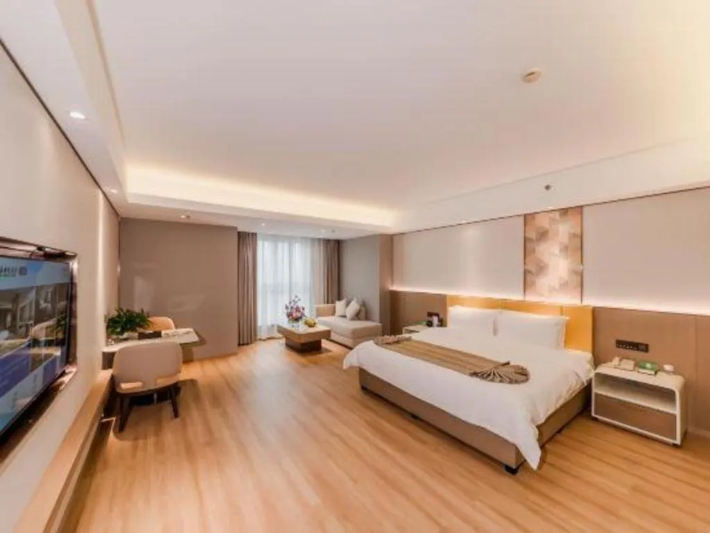 Bed in Chengdu Antai Century Hotel