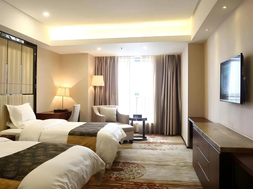 Bed in Chengdu Antai Century Hotel