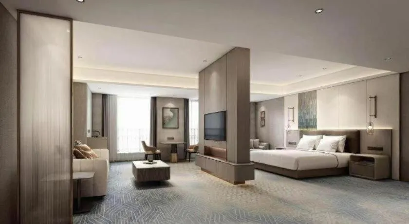 Bed in Chengdu Antai Century Hotel