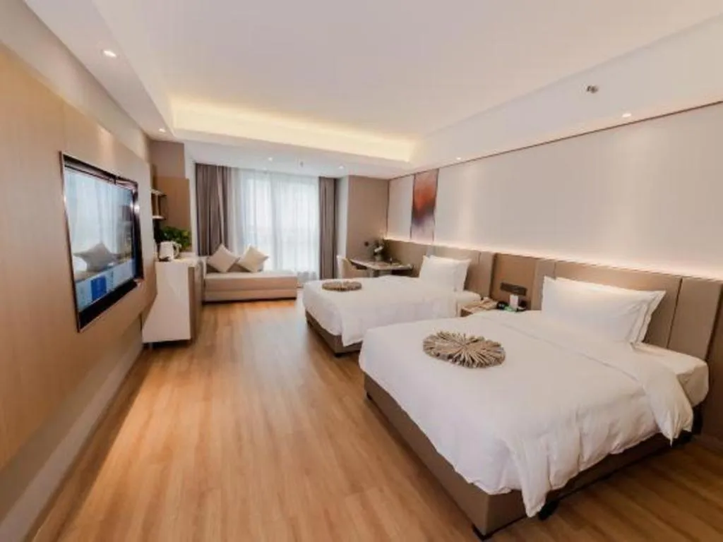 Bed in Chengdu Antai Century Hotel