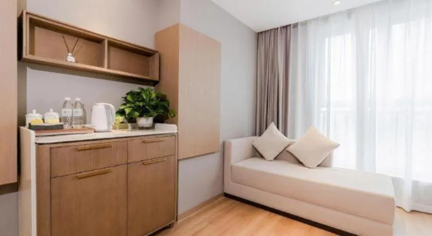 Bed in Chengdu Antai Century Hotel