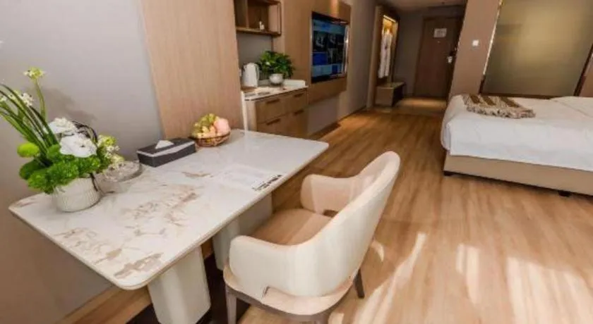 Bed in Chengdu Antai Century Hotel