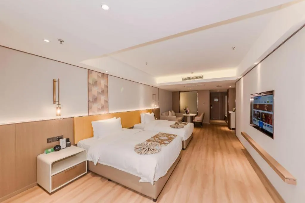 Bed in Chengdu Antai Century Hotel