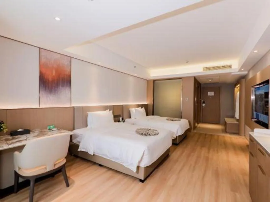 Bed in Chengdu Antai Century Hotel