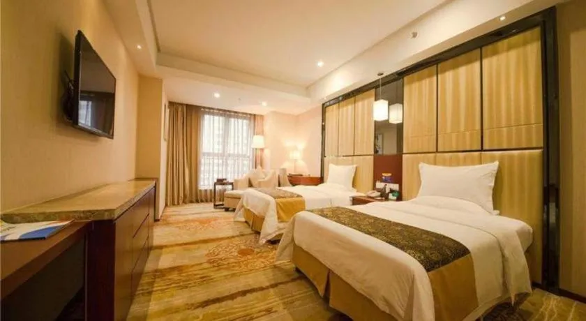 Bed in Chengdu Antai Century Hotel