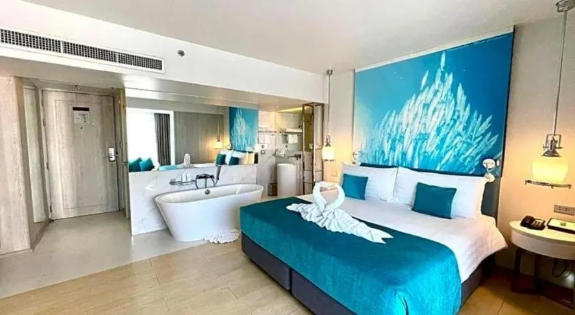 Bed in Grand Scenaria Hotel