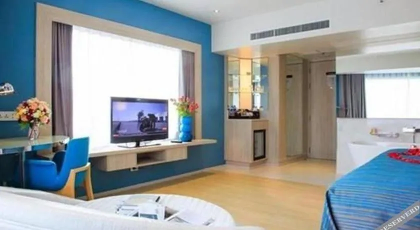 Bed in Grand Scenaria Hotel