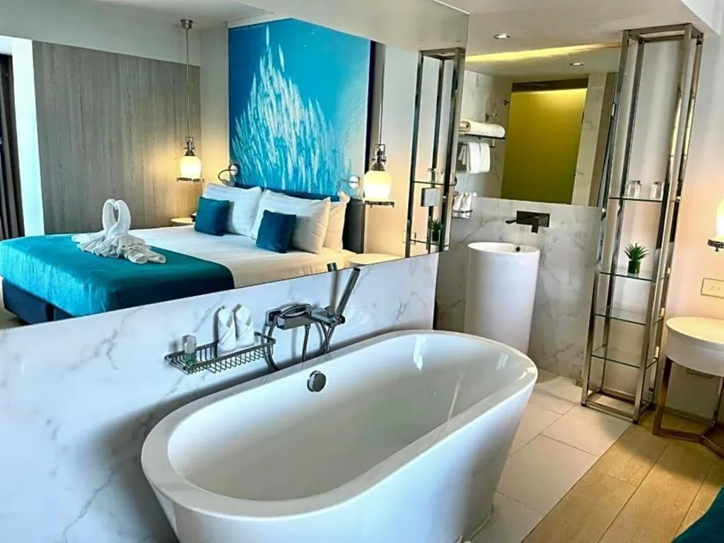 Bed in Grand Scenaria Hotel