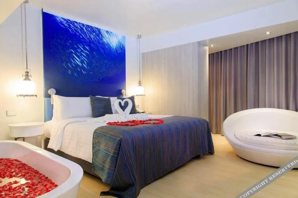 Bed in Grand Scenaria Hotel