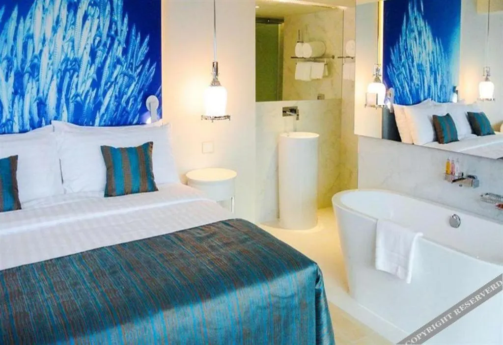 Bed in Grand Scenaria Hotel