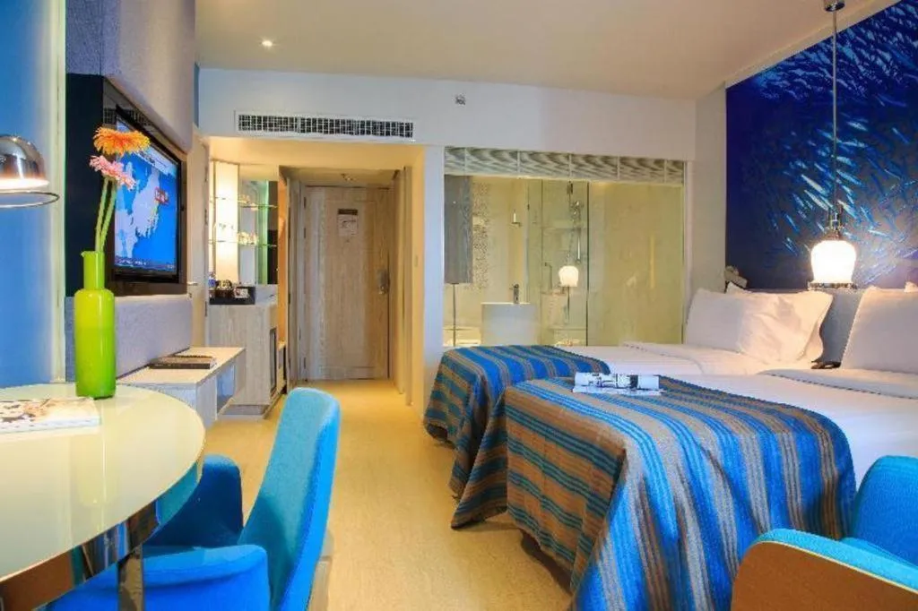 Bed in Grand Scenaria Hotel