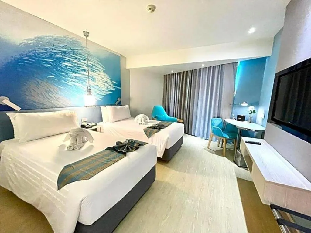 Bed in Grand Scenaria Hotel