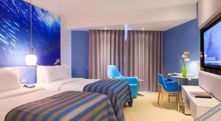 Bed in Grand Scenaria Hotel