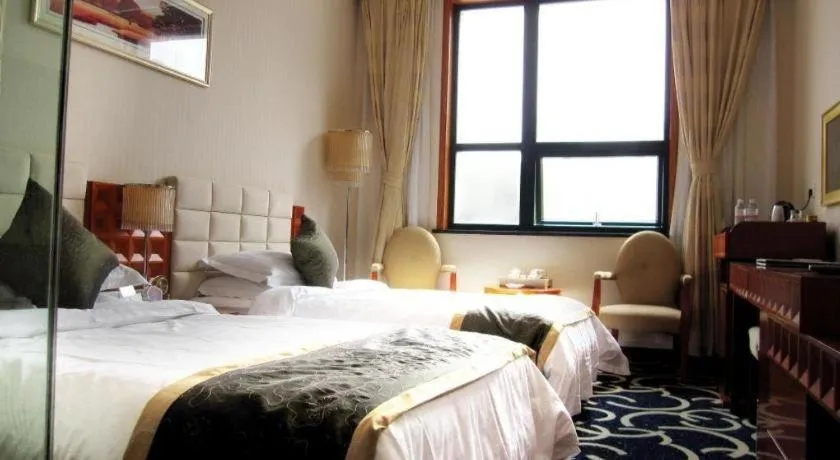 Bed in Pingdingshan Feixing Crowne Plaza Hotel