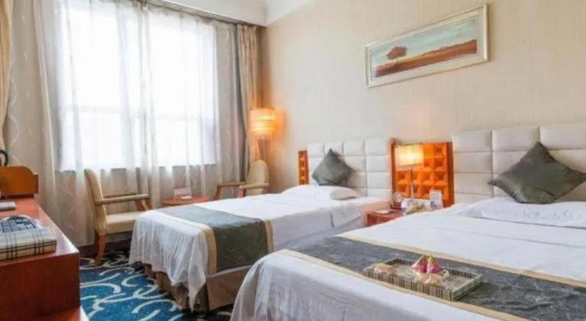 Bed in Pingdingshan Feixing Crowne Plaza Hotel