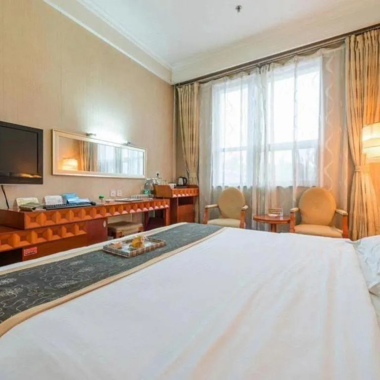 Bed in Pingdingshan Feixing Crowne Plaza Hotel