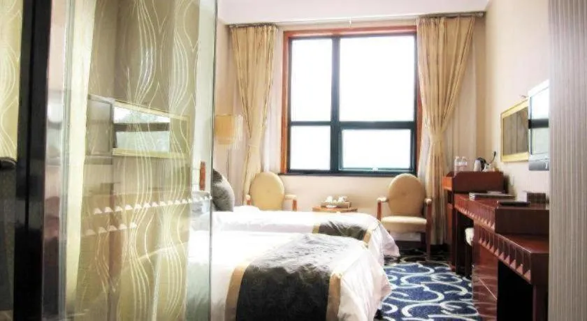 Bed in Pingdingshan Feixing Crowne Plaza Hotel