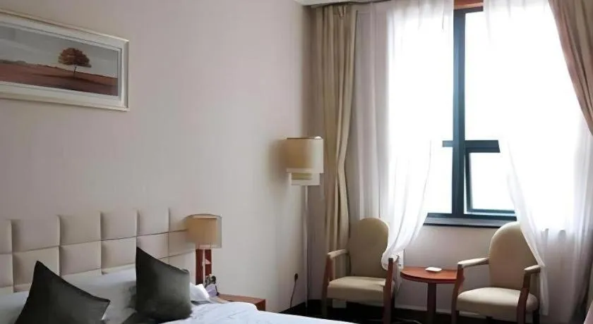 Bed in Pingdingshan Feixing Crowne Plaza Hotel