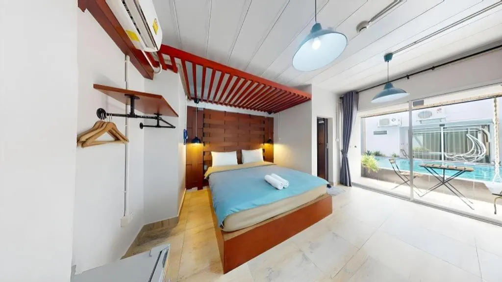 Bed in Z2 Boutique Hotel