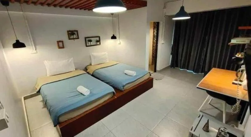 Bed in Z2 Boutique Hotel