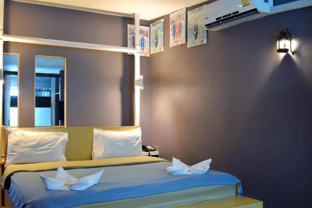 Bed in Z2 Boutique Hotel