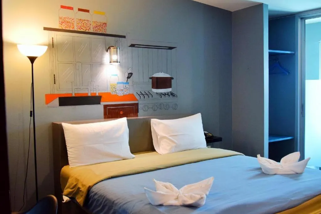 Bed in Z2 Boutique Hotel