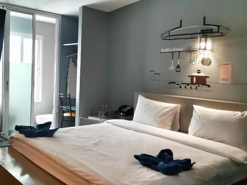 Bed in Z2 Boutique Hotel